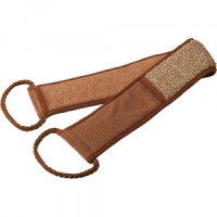 Мочалка рамихлопок, лента с ручками 66*8,5см, 40364 Банные штучки