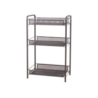 Этажерка Ладья 2 (графит) 44*25*70см 3корзины (до 10кг каждая) d=12мм Э290Гр под заказ ЗМИ