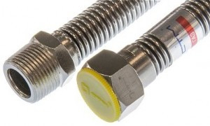 СТМ ГАЗ Подводка д/газа сильфон. 1/2" (вн-нар, г/ш)  100см CGHM1210