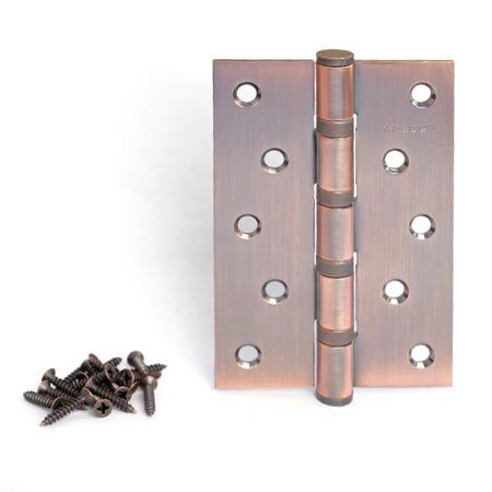 Петля Апекс 120*80-B4-AC универсал. 4 Подшипника (медь)  \2 (10/100)