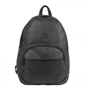 Рюкзак BRAUBERG молодежный, с отделением д/ноутбука, "Урбан", искусственная кожа, черный, 42х30х15 с