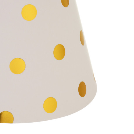 Fntastic Набор колпаков для вечеринки, 6 шт, диаметр 20 см, бумага, 2 дизайна