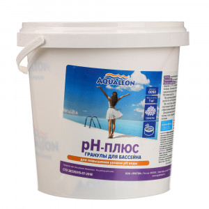 Aqualeon Регулятор pH-плюс для бассейна гранулы, 1 кг