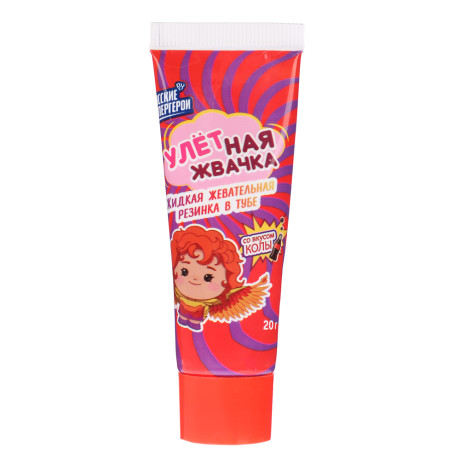 BY Русские Супергерои Жидкая жевательная резинка в тубе 20 гр.