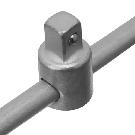 Вороток, большой, с квадратом 12.5 мм, оцинкованный (НИЗ)