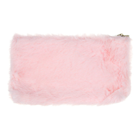 ЦАРЕВНА ЛЕБЕДЬ Пенал плоский, 22,5х14см, ПВХ с эффектом "металлик", плюш