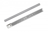 TDM термоусадка трубка ТУТ с клеем ТТк(3:1)-9,5/3,0-П прозрач. (цена за 1м.) (10!) SQ0548-0907