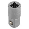 Переходник 3/8 х 1/2, CrV Stels