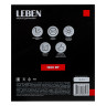 LEBEN Чайник электрический, 1,5 л, 1500Вт, стекло, пластик, 220-240В