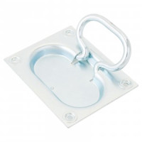 Кунгур Ручка откидная для погреба 100*80 (скрытая) цинк (50,5!!!)