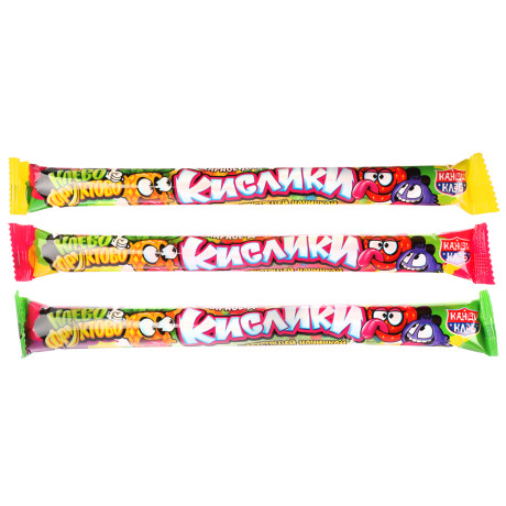 Драже сахарное с хрустящей начинкой "Кислики Клево-Фруктово" 18г