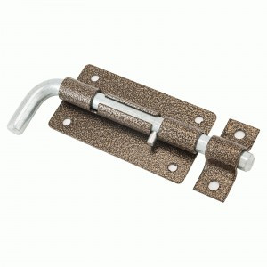 Засов Киров Секрет ЗД-10 а/бронза  120мм (12)