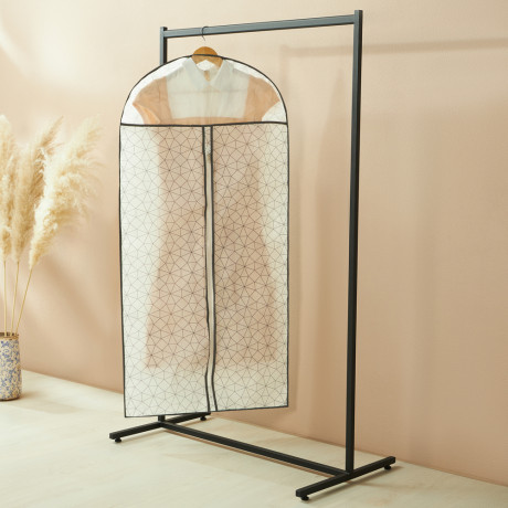 VETTA Чехол для одежды, с прозрачным окном, 60х130см, Валери, молния, полипропилен