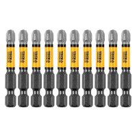 Бита IMPACT, PH3x50 мм, лазерная обработка шлица, сталь S2, 10 шт., Е 6,3 Denzel