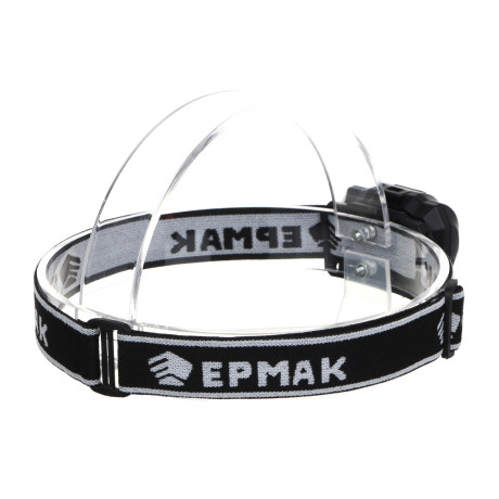 ЕРМАК Фонарь налобный, 2 LED+COB, 3 режима, 3хААА, 6х4,6х3,5см, красный свет