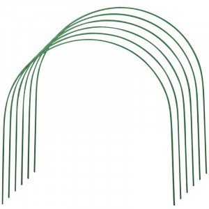 Дуги садовые 2м (10шт/уп) цена за уп., металл в кембрике d=10мм, толщ.=0,5мм РФ7047