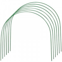 Дуги садовые 2м (10шт/уп) цена за уп., металл в кембрике d=10мм, толщ.=0,5мм РФ7047