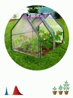 GREEN APPLE теплица GA-House-medium со св-ком в компл. 1800х900х900 2 отсека фито 63840
