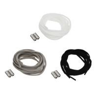 Шнурки для обуви тм STREETWISE, эластичные, с фиксатором на резьбе, 5мм х 105см