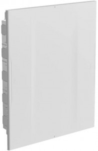 IEK KREPTA 5 бокс (корпус) пластик ЩРВ-П-24 мод. встраиваемый, белая дверь IP40 KR5-KP13-V-24-41