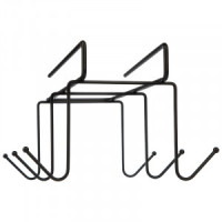 Вешалка металлическая Scaffali 6 крючков 20,5*27,5*14,5см, полимерное покрытие, 109120 Рыжий кот