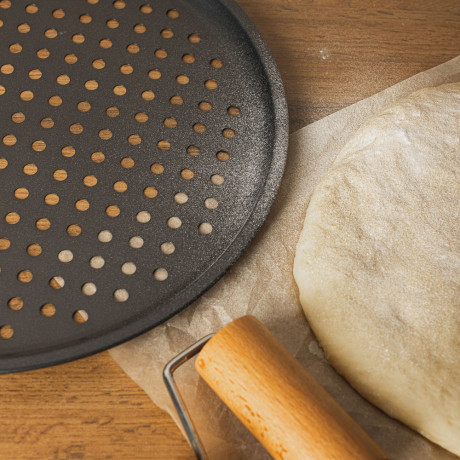 VETTA Форма для пиццы перфорированная 37x37x1,4см SL-1013