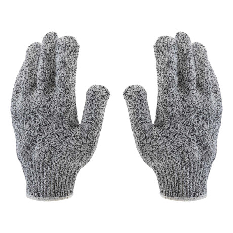 Перчатки трикотажные, защита от порезов Сибртех