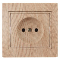 ЭРА Intro Plano роз. 1 мест.СУ 16А (керамика) сосна 1-201-11 1413