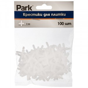 Park Крестики для плитки 100шт, 3мм (кратность 48!!!) 106538