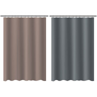 Шторка для ванной тм VETTA Фора, с утяжелителем, полиэстер 80 г/м2, 180x180 см, 2 цвета
