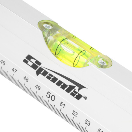 Уровень алюминиевый, 1000 мм, 3 глазка, линейка Sparta