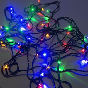 Гирлянда светодиодная рисовая RL-540M, 5м, 40LED, мульти (4цв.)