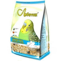 Любимчик Корм (зерносмесь) для волнистых попугаев 500 г с кальцием Крепкие кости Красивые перья 0146 х18