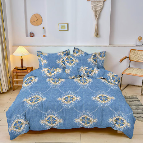 PROVANCE Стандарт Комплект постельного белья евро (4 предмета), полиэстер, 4 дизайна