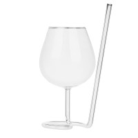 MILLIMI Бокал с ножкой-трубочкой, 400 мл, стекло