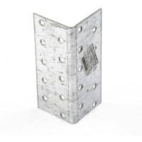 Крепежный уголок равносторонний 2 мм, KUR 40 x 40 x 100 мм Сибртех