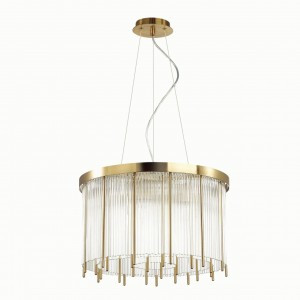 ODEON LIGHT 4788/7 HALL ODL21 323 золото/мет./стекл люстра E14 7x40W 500x500 YORK