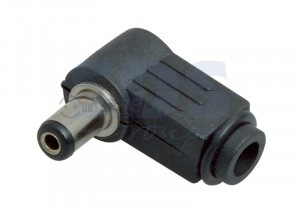 Rexant разъем питания 2.1x5.5x10мм угловой (50!) 14-0312