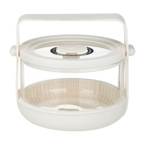 Контейнер ланч-бокс тм SATOSHI 400 мл, боросиликатное стекло, силикон