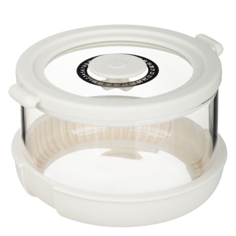 Контейнер ланч-бокс тм SATOSHI 400 мл, боросиликатное стекло, силикон