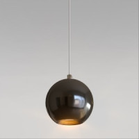 Elektrostandard св-к св/д подвесной Giro 50215/1 7W 620lm 80х1100 чёрный жемчуг a055676