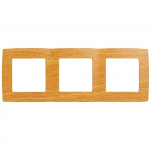 ЭРА 12 рамка СУ 3 мест. ольха, 12-5003-07 2275