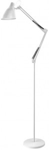 Camelion LOFT KD-332 C01 св-к напольный торшер 40W E27 1750x200 металл/белый