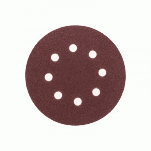 KRANZ Диск абразивный на ворсовой основе, липучка, перфорация P100 125мм уп 10шт, цена/уп KR-91-1167