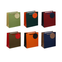 Пакет подарочный тм Fntastic S14,3x15,5x7см, бумага, 6 дизайнов