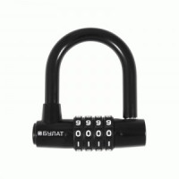 Замок навесной БУЛАТ ВС 944 кодовый черный d=12мм (24,6)