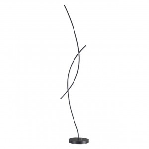 LUMION 5693/24FL LEDIO LN23 черный Торшер LED 24W 4600lm 2K-4K-6K пульт ДУ 220V NYX