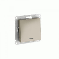 Systeme Electric ATLASDESIGN мех. выкл. СУ 1 кл. (инд.),10А(автоклеммы) ШАМПАНЬ ATN000513S (10!)