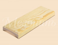 МЕЗОНИНЪ Классика накладка на бревно d240 мм 3 пост. 255Х90Х20мм д/монтажа ЭУИ ОУ дерев. GE70794-00