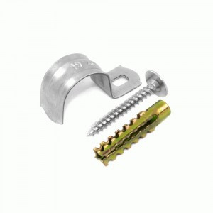 Комп.для креп ОКЛ с исп. с-за, дюбеля и скобы СМО d16-17 (100шт в уп, цена за уп)Промрукав PR08.4995